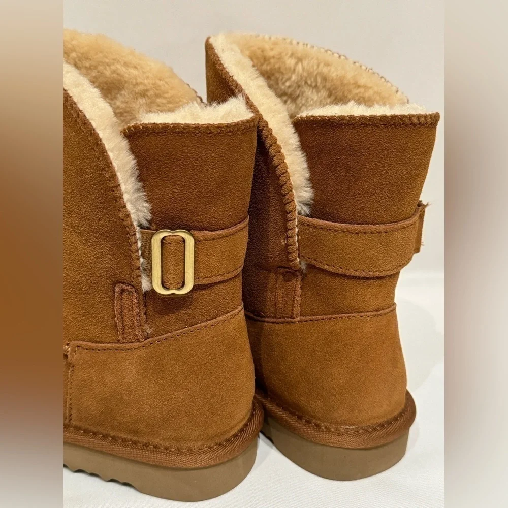 NEW Style & Co. Women’s Teenyy Winter Booties in Chestnut Size 8